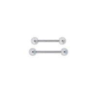 18G Externally Threaded Barbells 316L Surgical Steel