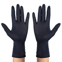 Box Of 100 Black Nitrile Gloves